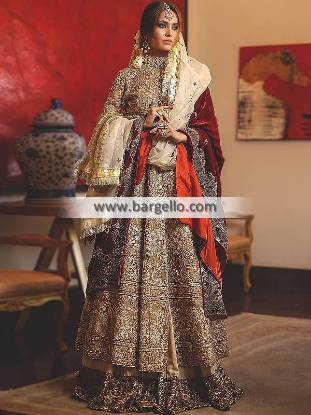 Latest HSY Bridal Dresses Designer Bridal Lehenga Choli with Price
