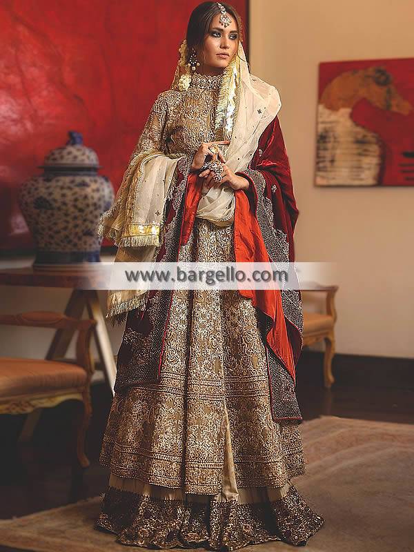 Latest HSY Bridal Dresses Designer Bridal Lehenga Choli with Price