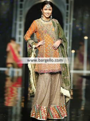 Pakistani Wedding Angrakha Suit Brisbane Australia Designer Angrakha Suit