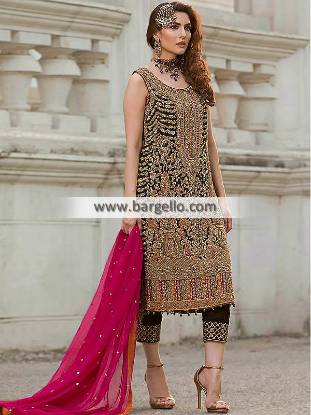 Latest Pakistani Party Dresses Designer Aisha Imran Bridal Formal Collection