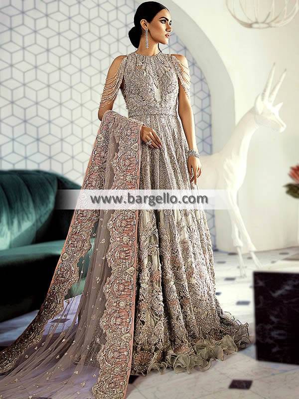 Walima Bridal Maxi Dresses Glasgow Scotland Designer Bridal Maxi for Walima Pakistan