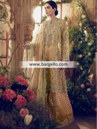 Sharara for Wedding Party San Francisco California Designer Sharara Suits