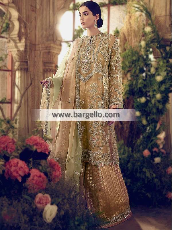 Sharara for Wedding Party San Francisco California Designer Sharara Suits