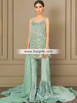 Pakistani Wedding Dresses Sydney Australia Latest Gharara Designs