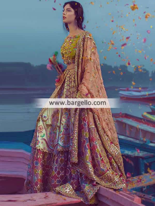 Indian Wedding Lehenga Choli Latest Designer Deena Rahman Wedding Lehenga Choli