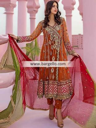 Pakistani Angrakha Suits Oslo Norway Angrakha Dresses Lillestrom