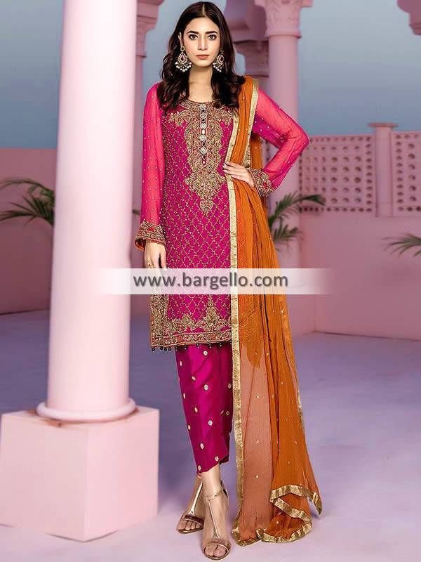 Latest Pakistani Party Dresses Tyne and Wear UK Aisha Imran Party Wear