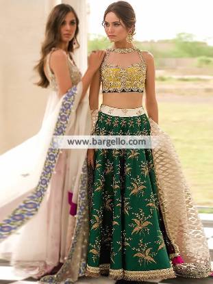 Chikankari Lehenga Suits Southall UK Elan Chikankari Suits NAfeesa Bridal Collection