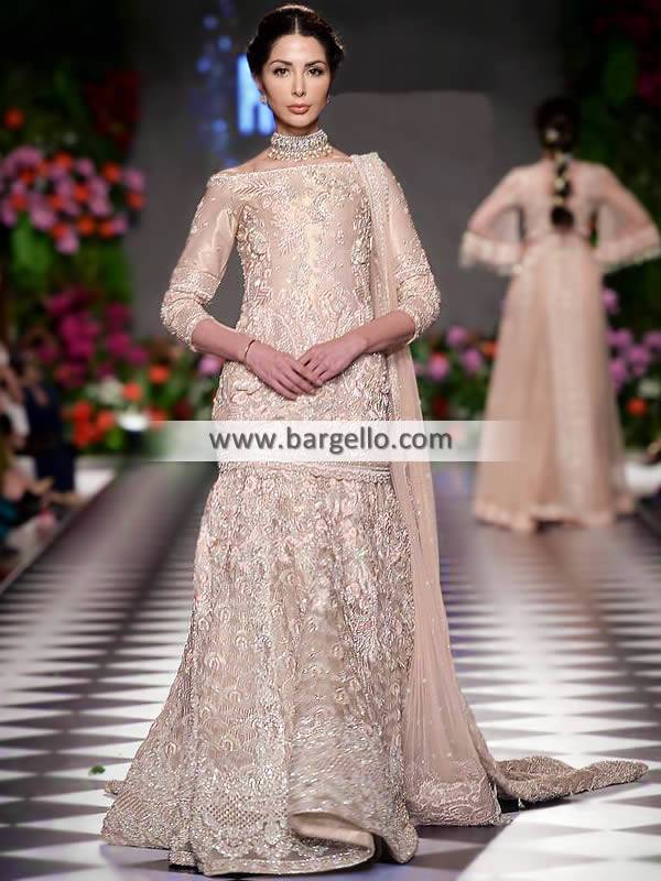 Bridal Lehenga Newcastle London UK Faraz Manan Latest Bridal Lehenga Designs