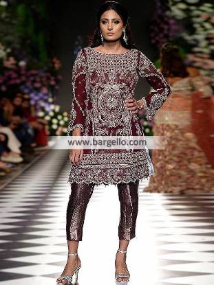 Latest On Trend Bridal Party Dresses Lajwanti Emerald Dream PFDC Loreal Bridal Couture Week