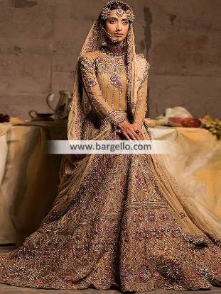 Luxurious Bridal Lehenga Houston Texas TX USA Latest Pakistani Designer Lehenga