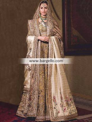 Exclusive Bridal Dresses Pakistan Fahad Hussayn Latest Bridal Collection