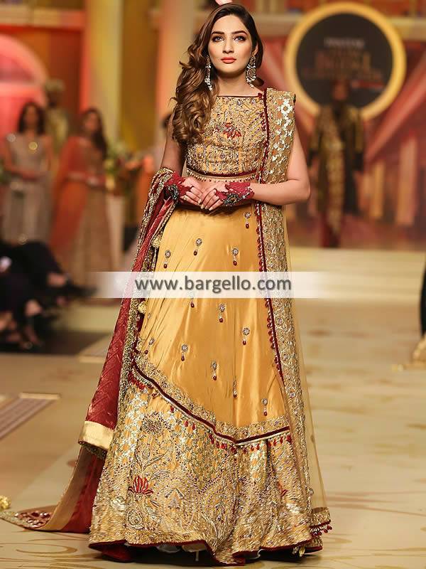 Pakistani Bridal Lehenga Ithaca New York NY USA Designer Bridal Lehenga