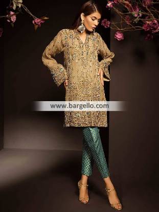 Latest Pakistani Party Dresses Designer Mah Gul Bridal Formal Collection