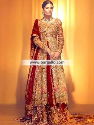 Pakistani Wedding Dresses Buffalo New York USA Floor Length Lehenga Wedding