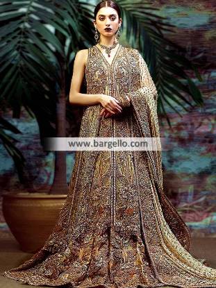 Luxurious Reception Dresses Pakistan Designer Valima Dresses