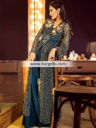 Pakistani Party Wear Paramus New Jersey NJ USA Party Wear Trouser Suits