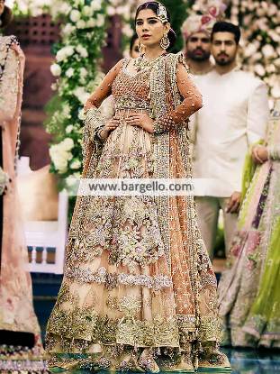 Anarkali Style Walima Dresses Designer Walima Bridal Dresses