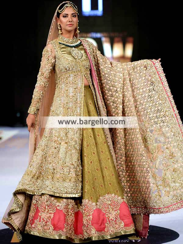 Bridal Anarkali Gowns Virginia Maryland USA Designer Anarkali Gowns for Wedding