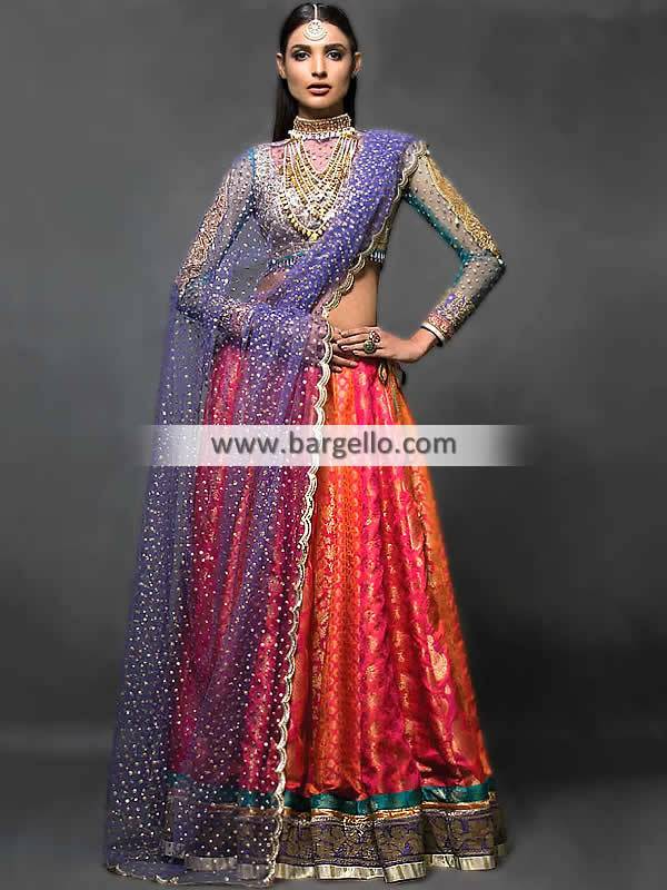 Attractive Wedding Dresses Nomi Ansari Bridal Collection with Price Range