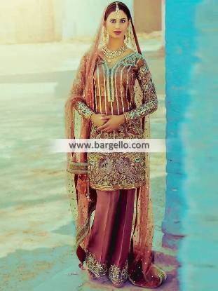Pakistani Formal Dresses Trouser Suits for Newlyweds Indian Formal Dresses
