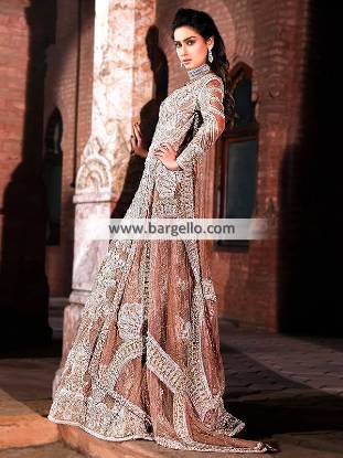 Faraz Manan Wedding Gown Latest Walima Dresses Pakistani