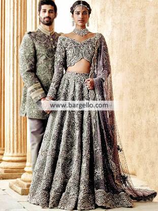 Magnificent Wedding Lehenga Calgary Alberta Canada Faraz Manan Viceroy Collection 2017