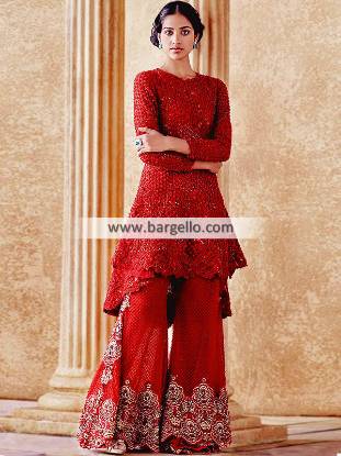 Designer Wedding Sharara Toronto Canada Indian Wedding Sharara