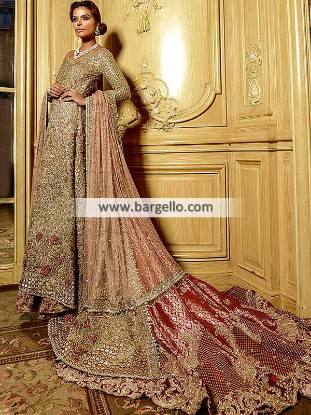 Trendiest Wedding Dresses Pakistan Faraz Manan Wedding Lehenga