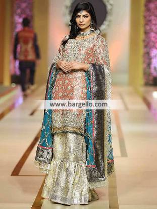 Pakistani Designer Walima Dresses UK USA Canada Valima Dresses Reception Dresses