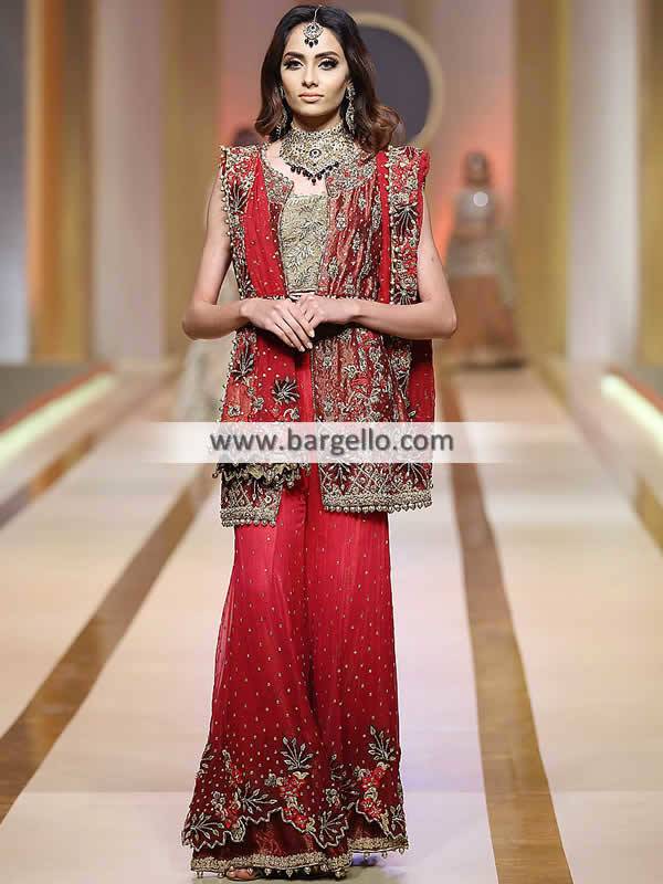 Bridal Sharara Designer Bridal Sharara Dresses Muscat Oman