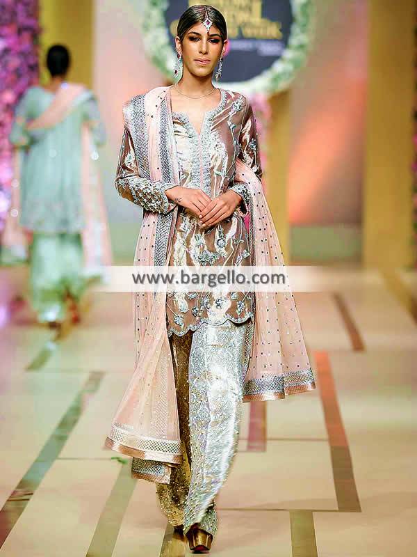 Bridal Couture Week Sana Abbas Wedding Functions Pakistani Party Dresses