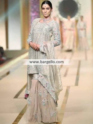 Wedding Dresses for Reception Designer Gharara for Reception Pakistan