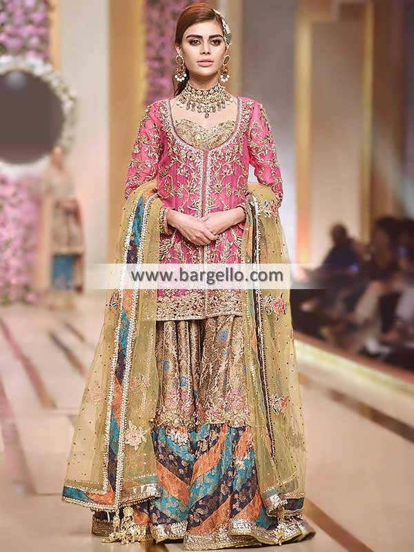 Wedding Sharara Dresses Pakistani Wedding Dresses Richmond Hill New York NY US