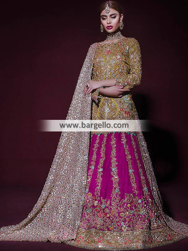 asian bridal lengha