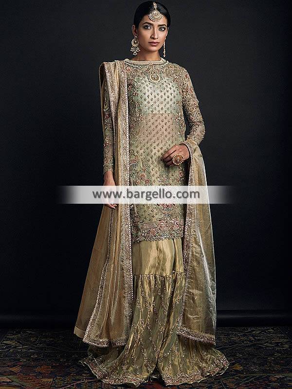 Pakistani Designer Boutique Pakistani Wedding Outfit Gharara Dresses Melbourne Australia