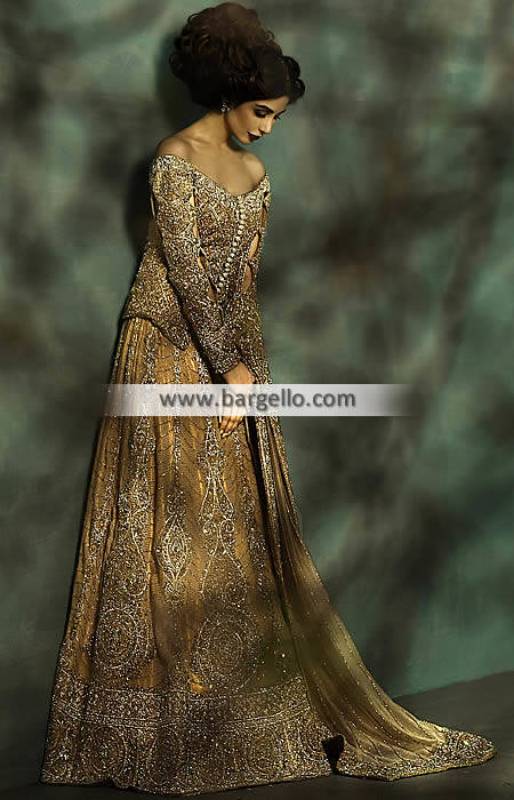 Designer Mehdi Romantic Wedding Dresses Hicksville New York for Walima or Reception