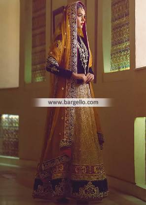 Adnan Khan Stunning Bridal Anarkali Suits Brooklyn New York NY USA