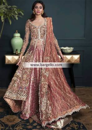Latest Anarkali Bridal Dress Designs Abu Dhabi UAE