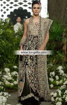 Elegant Wedding Dresses Bridal Anarkali Dresses Orlando Florida USA with Lehenga