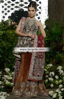 Pakistani Mermaid Lehenga Dresses Sacramento California CA USA for Wedding Party