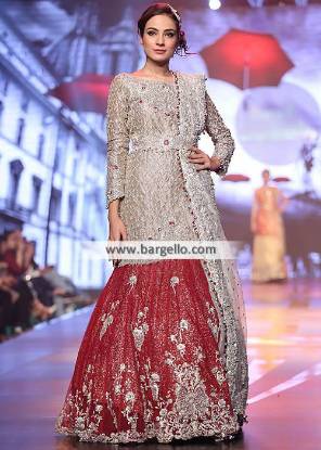 Puffy Lehenga Designer Lenghas Basil-don UK Bridal Lengha Collection