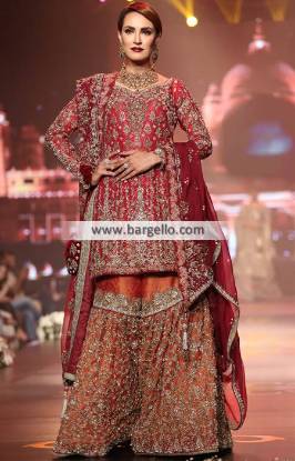 Asian Bridal Dresses Asian Bridal Gharara Dresses Surrey UK