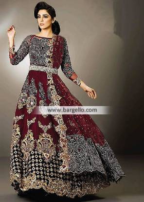 Latest Bridal Anarkali Dresses Designer Bridal Dresses Ithaca New York NY USA