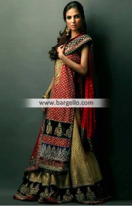 Bridal Wedding Sharara Dresses Edinburgh UK