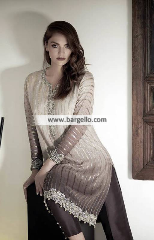 Beautiful Embellished Designer Dress for Party and Formal Occasions