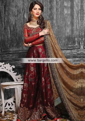 Latest Nilofer Shahid Bridal Dresses Hicksville New York NY US