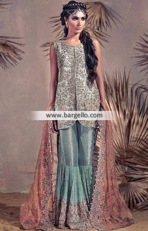 Designer Bridal Gharara Dresses Garden City Michigan MI USA