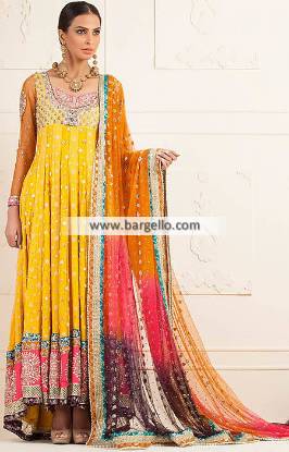 Bridal Anarkali Suits New York California CA USA