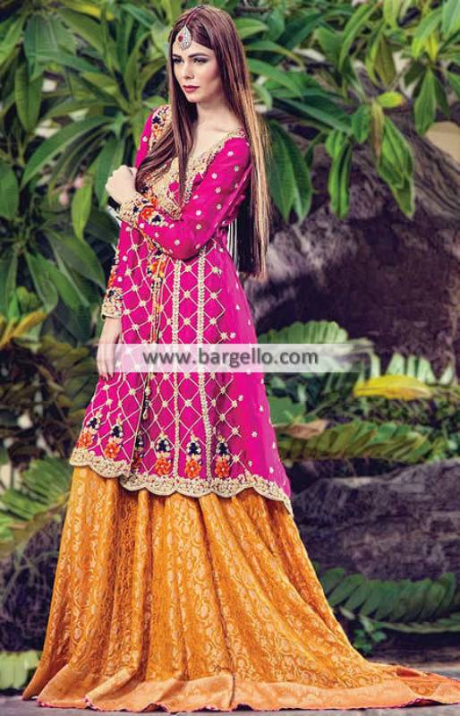 Angrakha Lehenga Dresses Keynes UK Sana Abbas Wedding Dresses